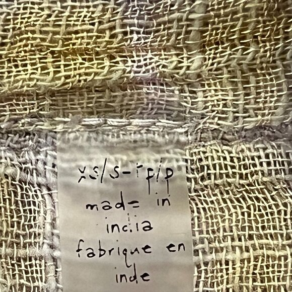 Free People Sasha Kimono Belted Gauzy Top, Lavender Tan, XS/S - Picture 5 of 13